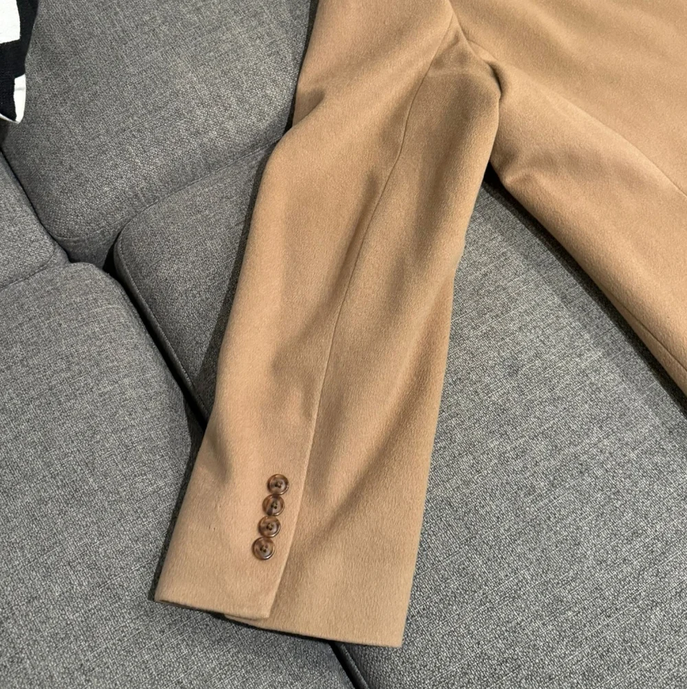 New Saks Fifth Avenue Cashmere Wool Blend Overcoat - Picture 6 of 14